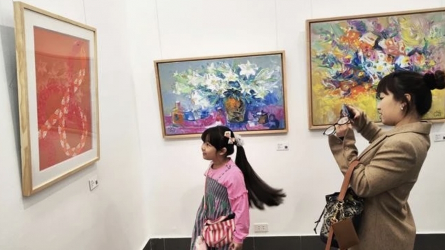 Art exhibition inspired by the zodiac of 2025 opens in Hanoi